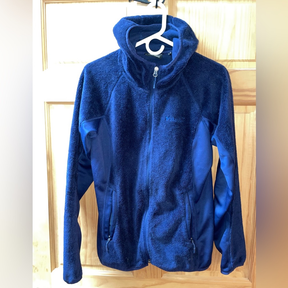Marmot Sherpa Fleece, sapphire, size L